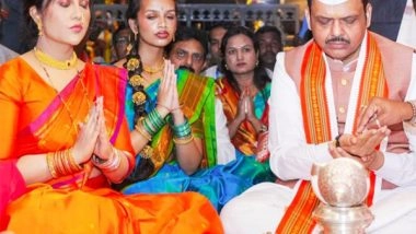 India News | CM Devendra Fadnavis, Family Participate in 'Ashadhi Ekadashi' Celebrations at Pandharpur, Perform 'Fugdi' Folk Dance