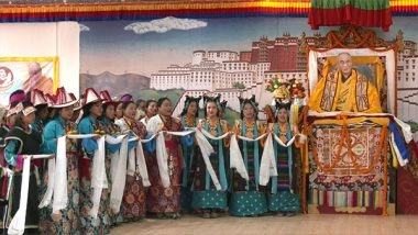 World News | Prayers and Cake-cutting: Tibetan Refugees in Nepal Celebrate Dalai Lama's 90th Birthday