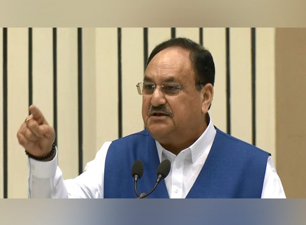 India News | Union Health Minister JP Nadda, Delhi CM Rekha Gupta Flag off Ayushman Bharat Registration Vans in New Delhi