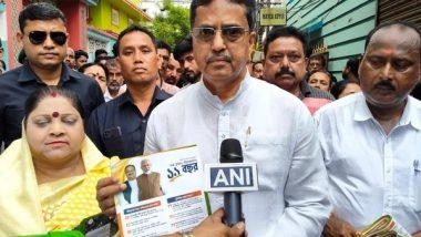 India News | Tripura CM Manik Saha Marks 11 Years of BJP Governance in State, Pays Tribute to Dr Shyama Prasad Mukherjee