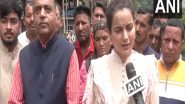 Entertainment News |  Kangana Ranaut and Jairam Thakur Visit Cloudburst-affected Areas of Mandi