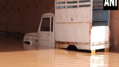 India News | J-K: Heavy Rainfall Triggers Severe Waterlogging at Under-construction Underpass on National Highway in Udhampur