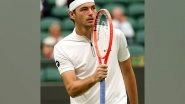 Sports News | Taylor Fritz Moves into Wimbledon Quarter-finals After Thompson Retires