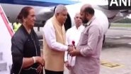 India News | Kerala: Vice President Dhankhar Arrives in Kochi