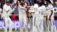 Sports News | Birmingham Blues No More: Skipper Gill, 10-fer by Akash Deep Highlights of India's First-ever Win at Edgbaston, Level Series