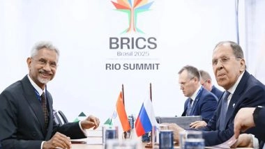 World News | Jaishankar, Russian Counterpart Lavrov Discuss Bilateral Cooperation, West Asia