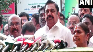 India News | AIADMK General Secretary Edappadi K. Palaniswami Launches 'Let's Protect the People, Let's Save Tamil Nadu' Ahead of Tamil Nadu Assembly Election