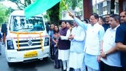 India News | Uttarakhand CM Pushkar Singh Dhami Flagged of 20 New AC UTC Tempo Traveller