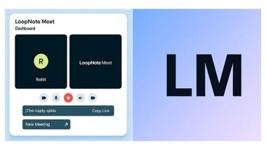 Business News | LoopNote Meet Launches as Better and Efficient Alternative to Fireflies AI and Similar Platforms, Revolutionizing AI-Powered Meeting Productivity