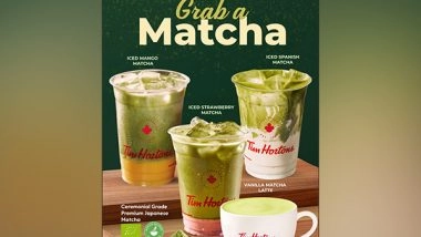 Business News | Grab a Matcha - Now at Tim Hortons® India!