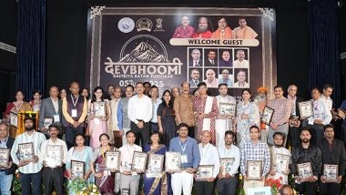 Business News | Devbhoomi Rashtriya Ratan Puraskar - 2025