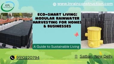 Business News | InRain Construction Pioneers Sustainable Water Solutions with Advanced Rainwater Harvesting Systems