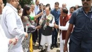 India News | Chhattisgarh: JP Nadda Plants Sapling at 'Ek Ped Maa Ke Naam' Campaign During MLAs and MPs Training Session