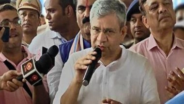 India News | Bihar: Rail Minister Vaishnaw Lays Foundation Stone for Upgradation Work of Karpoorigram Station