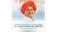 India News | Mallikarjun Kharge Pays Tribute to YSR Reddy on His 76th Birth Anniversary