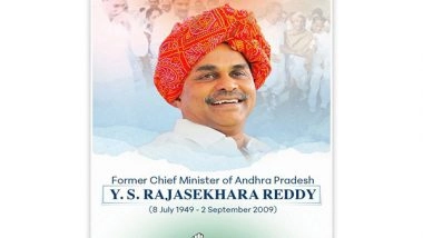 India News | Mallikarjun Kharge Pays Tribute to YSR Reddy on His 76th Birth Anniversary