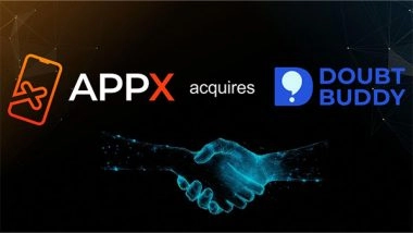 Business News | AppX Acquires AI-powered DoubtBuddy to Revolutionize Learning for Millions of Students and Educators