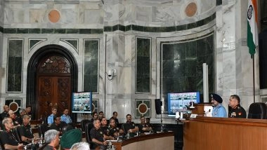 India News | Service Chiefs Stress Joint Warfare Readiness, Tri-service Synergy in Address to Senior Officials on Future Ops