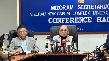 India News | Mizoram: VK Singh Imposes Governor's Rule in Chakma Autonomous District Council, Cabinet Urges to Reconsider Decision