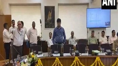 India News |  UP: QR Code Feedback System Launched for Kanwar Yatra in Interstate Meeting