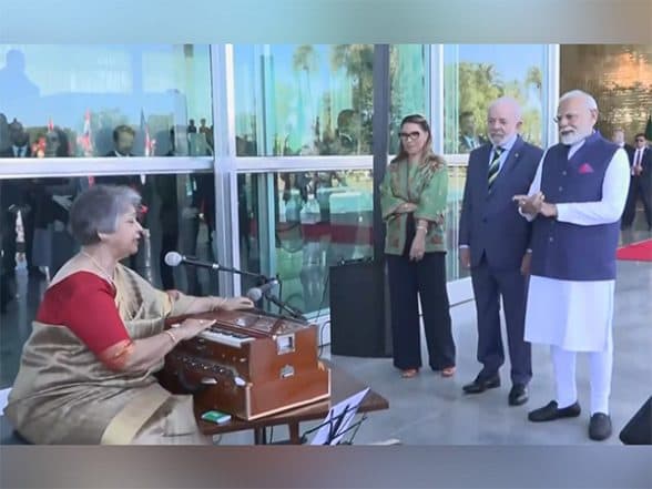 World News | Harmonious Ties: PM Modi Enjoys Classical Music Performance in Brazil