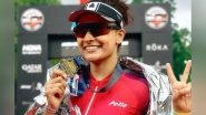 Entertainment News | Saiyami Kher Completes Ironman 70.3 Triathlon Twice Within a Year