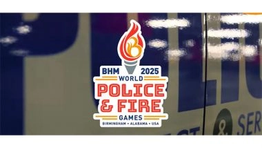 Sports News | Team India Secures 588 Medals at World Police and Fire Games, Placed Third