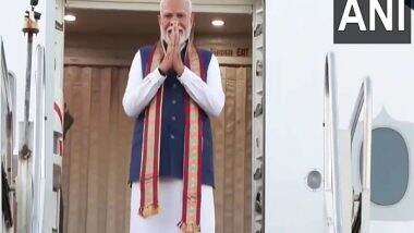 World News | PM Modi Departs for Namibia After Concluding His Brazil Visit
