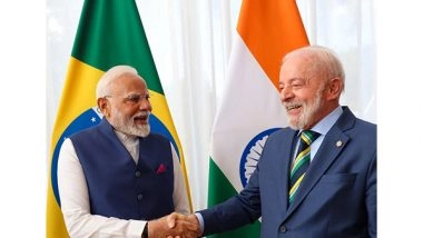 World News | PM Modi, Brazilian President Discuss Ways to Deepen Trade Ties and Diversify Trade