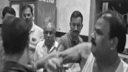 India News | Shiv Sena MLA Sanjay Gaikwad Assaults Canteen Worker on Video; Priyanka Chaturvedi Targets Maharashtra Govt