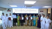 Business News | SRMIST Signs MoU with Indian Coast Guard and CGWWA to Support Educational Welfare of Coast Guard Families