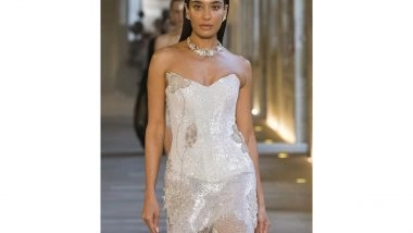 Business News | Tanishq Returns to Paris Couture Week with 'Radiance in Rhythm' Collection, Its Third Consecutive Showcase Styled with Celebrated Designer Rahul Mishra