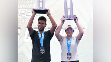 Sports News | India's Vanshik Kapadia Creates History at Inaugural PPA Tour Event in Malaysia with Triple Medal Haul