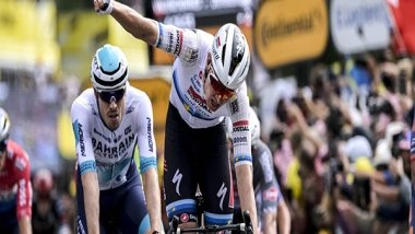 Sports News | Tour De France: Tim Merlier Dodges Chaos to Win Stage 3 as Jasper Philipsen Crashes Out, Remco Evenepoel Hits Deck