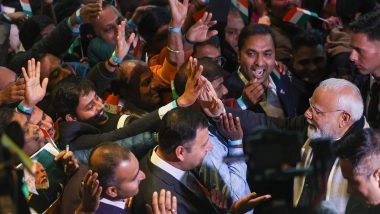 World News | PM Modi Receives Warm Welcome from Indian Diaspora in Namibia, Lauds Their Deep Cultural Connection to India