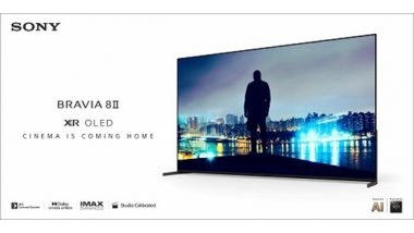 Business News | Sony India Unveils the All-new BRAVIA 8 II QD-OLED Series Redefining Cinematic Excellence at Home