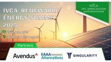 Business News | IVCA Renewable Energy Summit 2025 Set to Spark India's Green Investment Push