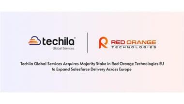 Business News | Techila Global Services Acquires Majority Stake in Red Orange Technologies EU to Expand Salesforce Delivery Across Europe