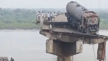 India News | Amit Shah Condoles Demise of Nine People in Vadodara Bridge Collapse