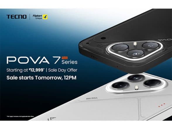 Business News | #BetterFasterStronger TECNO POVA 7 Series: Special Sale Starts July 10 on Flipkart