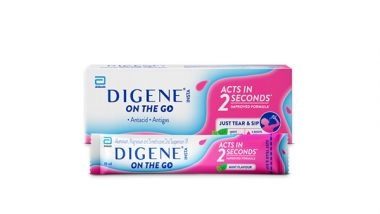 Business News | Abbott Launches Digene Insta on the Go - Instant Relief from Acidity, Anytime, Anywhere