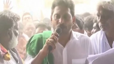 India News | Former Andhra CM Jagan Reddy Demands Mango Procurement at Rs 12 Kg, Slams Naidu Govt over Farmers' Distress