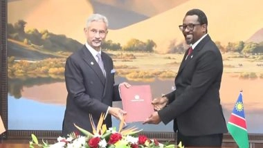 World News | India, Namibia Ink Key MoUs in Entrepreneurship, Health; Join CDRI, Global Biofuels Alliance