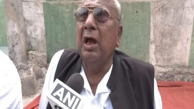 India News | Telangana: V Hanumanth Rao Stages Dharna Seeking Land for Sports Facilities