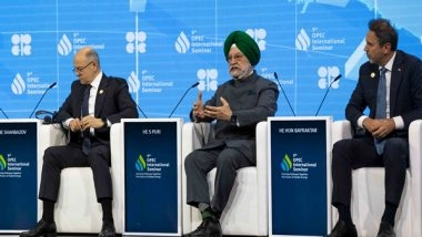 Business News | India Aims to Increase Hydrocarbons Exploration Acreage to 1 Million Sq Km by 2030: Hardeep Puri