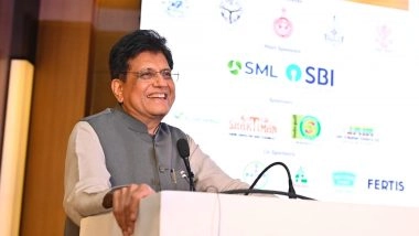 India News | Agriculture Exports Can Rise from Rs 4.5 Lakh Crore to Rs 20 Lakh Crore with Focus on Processing, Branding: Piyush Goyal