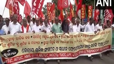 India News | Bharat Bandh: Trade Unions Accuse Centre of Diluting Worker Rights; Demand Rollback of New Labour Codes