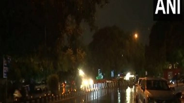 India News | Heavy Rainfall Lashes Parts of Delhi, NCR