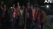 India News | J-K: 8th Batch of Devotees Departs for Amarnath Yatra from Nunwan Base Camp