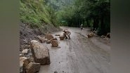 India News | Chamoli Police Lauds Home Guard Personnel for Removing Boulders from the Gopeshwar-Ghingran Road